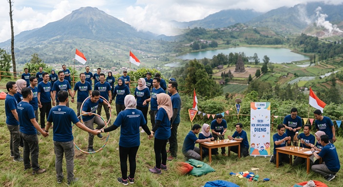 Rekomendasi Tempat Outbound di Dieng Terbaik